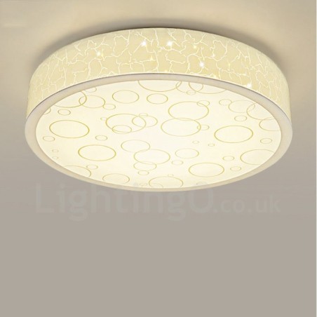 Modern Contemporary Integrated Metal Flush Mount Light Modern Contemporary Integrated Metal Flush Mount Light