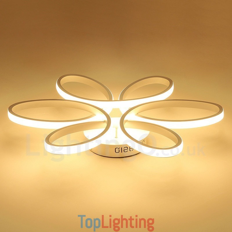 Modern Contemporary Integrated Flush Mount Light