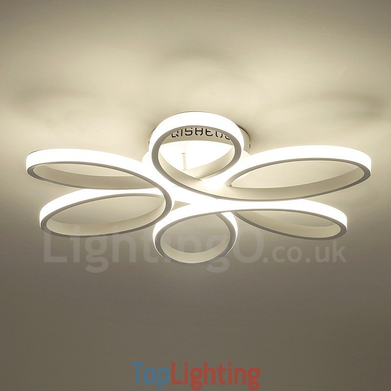 Modern Contemporary Integrated Flush Mount Light