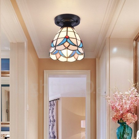 Mediterranean Style Integrated Flush Mount Light Mediterranean Style Integrated Flush Mount Light