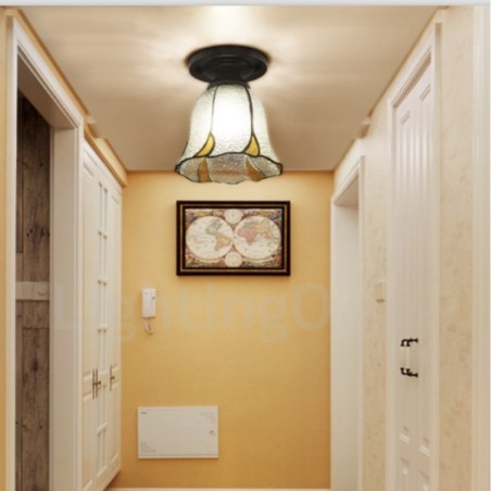 Mediterranean Style Integrated Flush Mount Light Mediterranean Style Integrated Flush Mount Light