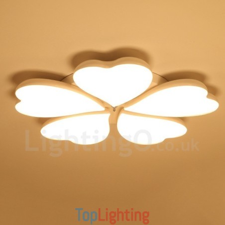 5 Light Modern Contemporary Integrated Metal Flush Mount Light 5 Light Modern Contemporary Integrated Metal Flush Mount Light