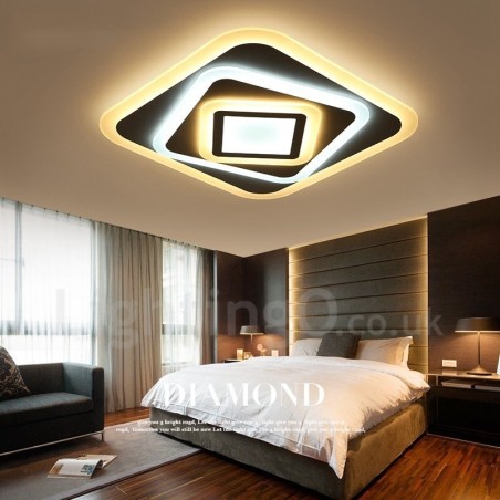 Modern Contemporary Integrated Flush Mount Light Modern Contemporary Integrated Flush Mount Light