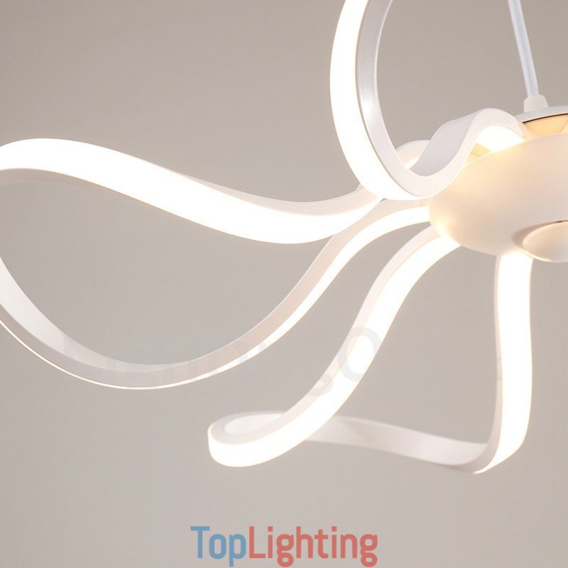 Modern Contemporary Integrated Metal Flush Mount Light