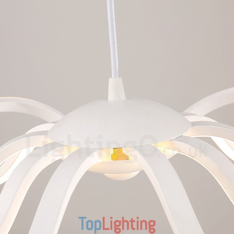 Modern Contemporary Integrated Metal Flush Mount Light