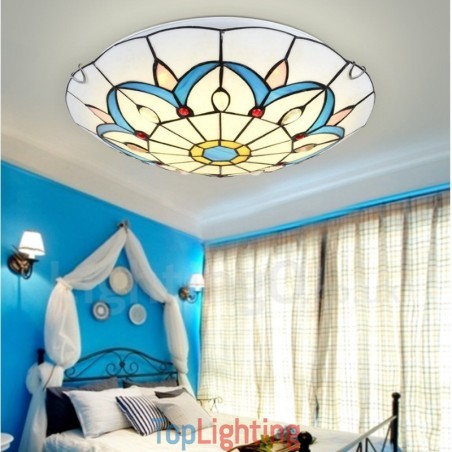 Rustic Lodge Integrated Flush Mount Light Rustic Lodge Integrated Flush Mount Light