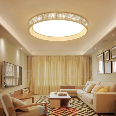 Modern Contemporary Integrated Metal Flush Mount Light Modern Contemporary Integrated Metal Flush Mount Light