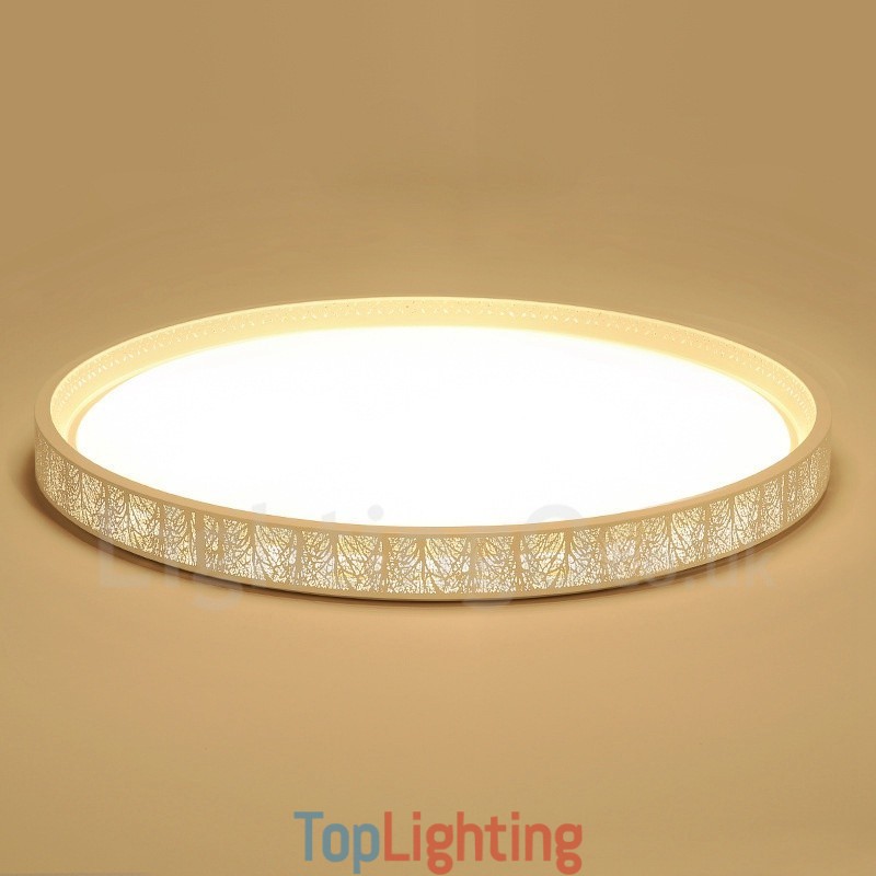 Modern Contemporary Integrated Metal Flush Mount Light