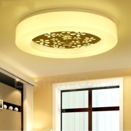 Modern Contemporary Integrated Metal Flush Mount Light