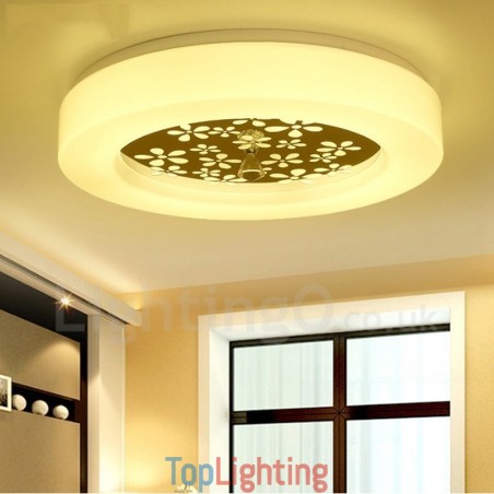 Modern Contemporary Integrated Metal Flush Mount Light Modern Contemporary Integrated Metal Flush Mount Light