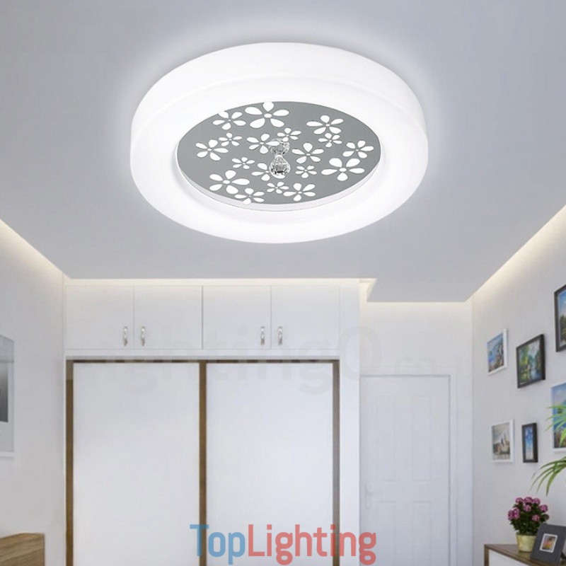 Modern Contemporary Integrated Metal Flush Mount Light