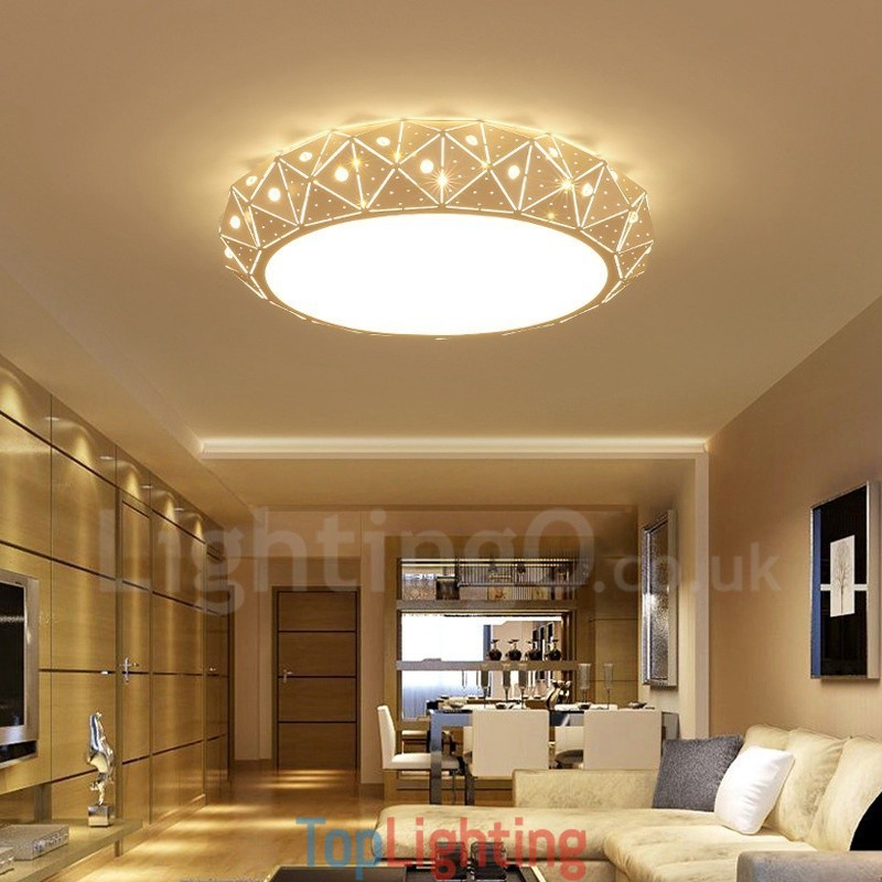 Modern Contemporary Integrated Flush Mount Light