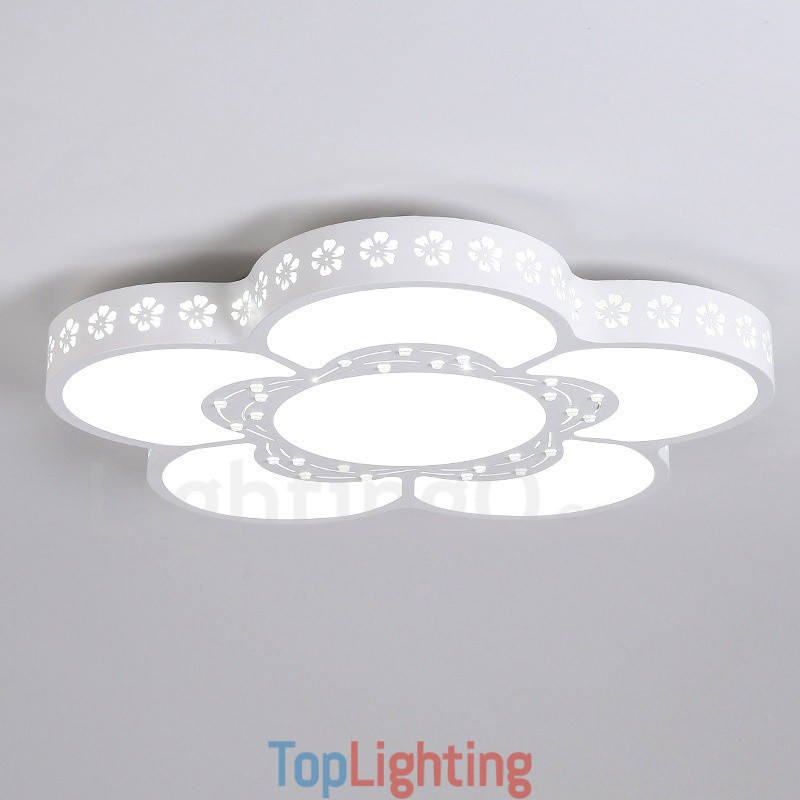 Modern Contemporary Integrated Metal Flush Mount Light