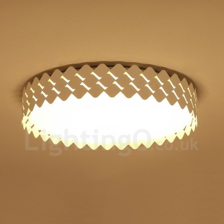 Modern Contemporary Integrated Metal Flush Mount Light Modern Contemporary Integrated Metal Flush Mount Light
