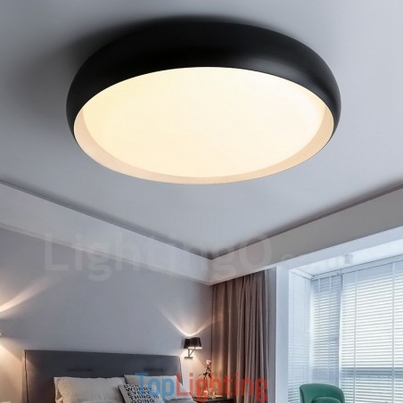 Modern Contemporary Integrated Metal Flush Mount Light Modern Contemporary Integrated Metal Flush Mount Light