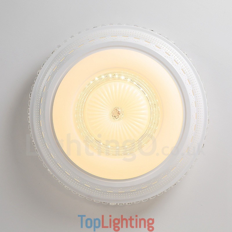 Modern Contemporary Integrated Metal Flush Mount Light