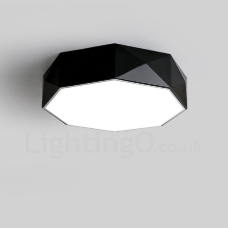 Modern Contemporary Integrated Metal Flush Mount Light Modern Contemporary Integrated Metal Flush Mount Light