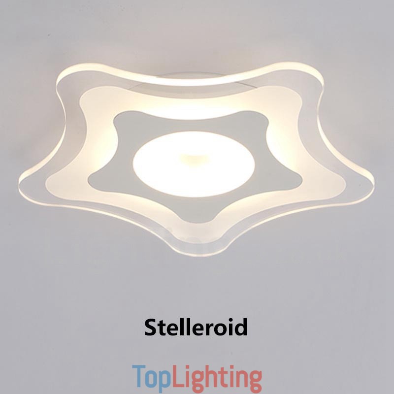 Modern Contemporary Integrated Metal Flush Mount Light