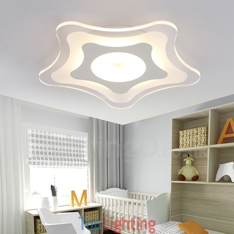 Modern Contemporary Integrated Metal Flush Mount Light