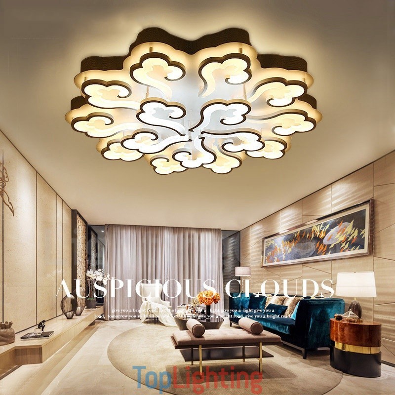 15 Light Modern Contemporary Integrated 1Flush Mount Light