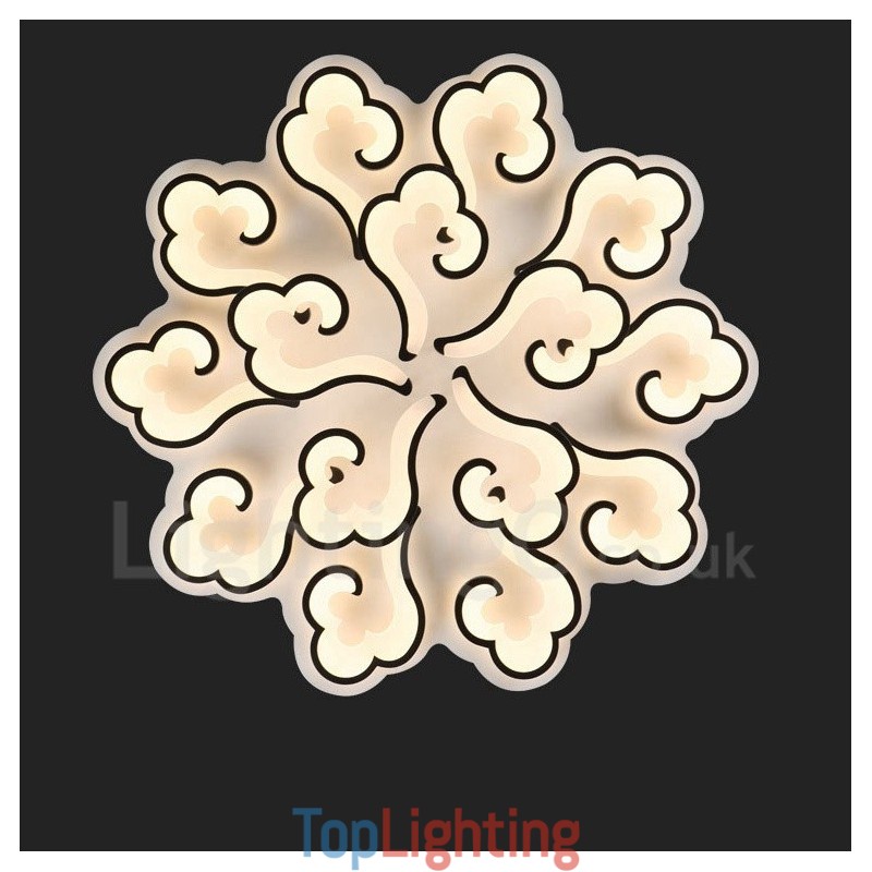 15 Light Modern Contemporary Integrated 1Flush Mount Light