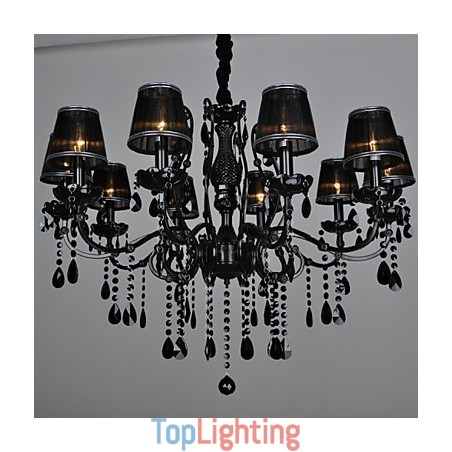 Chandelier Crystal Modern Contemporary Crystal 10 Light Metal Chandelier Crystal Modern Contemporary Crystal 10 Light Metal