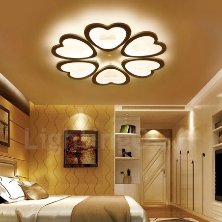 6 Light Modern Contemporary Integrated Flush Mount Light 6 Light Modern Contemporary Integrated Flush Mount Light