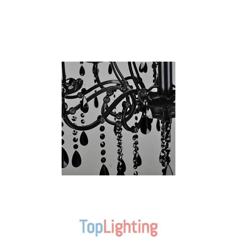 Chandelier Crystal Modern Contemporary Crystal 10 Light Metal