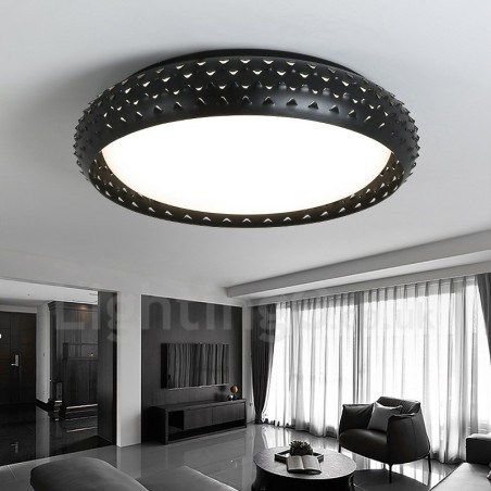Modern Contemporary Integrated Metal Flush Mount Light Modern Contemporary Integrated Metal Flush Mount Light