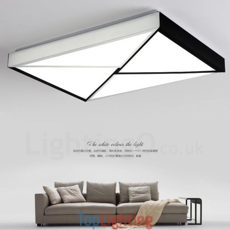 Modern Contemporary Integrated Flush Mount Light Modern Contemporary Integrated Flush Mount Light