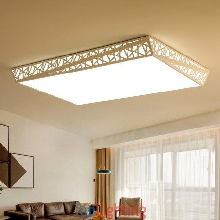 Modern Contemporary Integrated Metal Flush Mount Light Modern Contemporary Integrated Metal Flush Mount Light