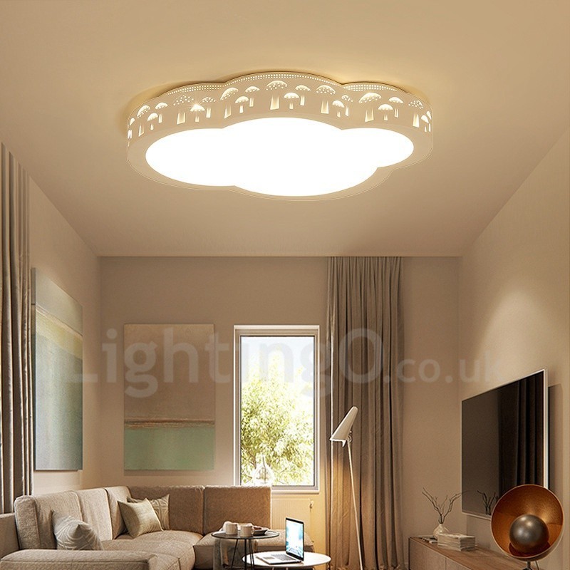 Modern Contemporary Integrated Flush Mount Light