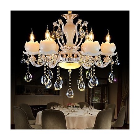 Luxury European Style Zinc Alloy Jade Crystal Pendant Luxury European Style Zinc Alloy Jade Crystal Pendant