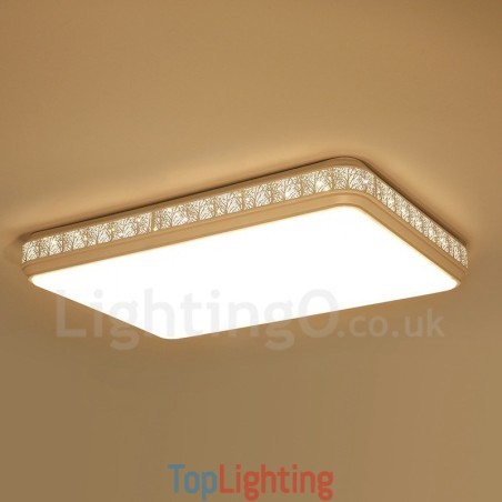 Modern Contemporary Integrated Metal Flush Mount Light Modern Contemporary Integrated Metal Flush Mount Light