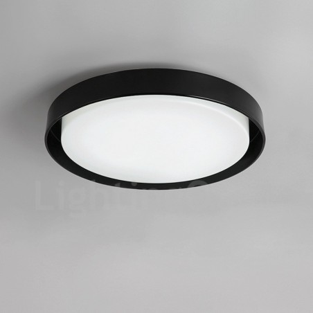 Modern Contemporary Integrated Metal Flush Mount Light Modern Contemporary Integrated Metal Flush Mount Light