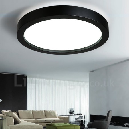 Modern Contemporary Integrated Metal Flush Mount Light Modern Contemporary Integrated Metal Flush Mount Light