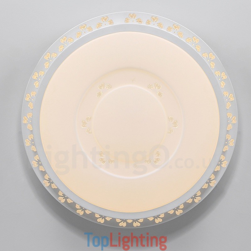 Modern Contemporary Integrated Metal Flush Mount Light