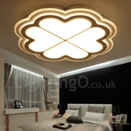 Modern Contemporary Integrated Metal Flush Mount Light