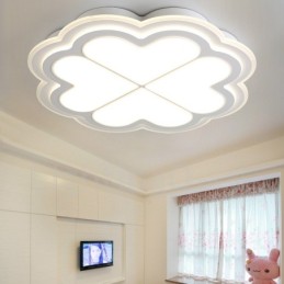 Modern Contemporary Integrated Metal Flush Mount Light