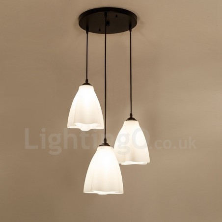 3 Light Traditional Classic Integrated Metal Pendant Light 3 Light Traditional Classic Integrated Metal Pendant Light