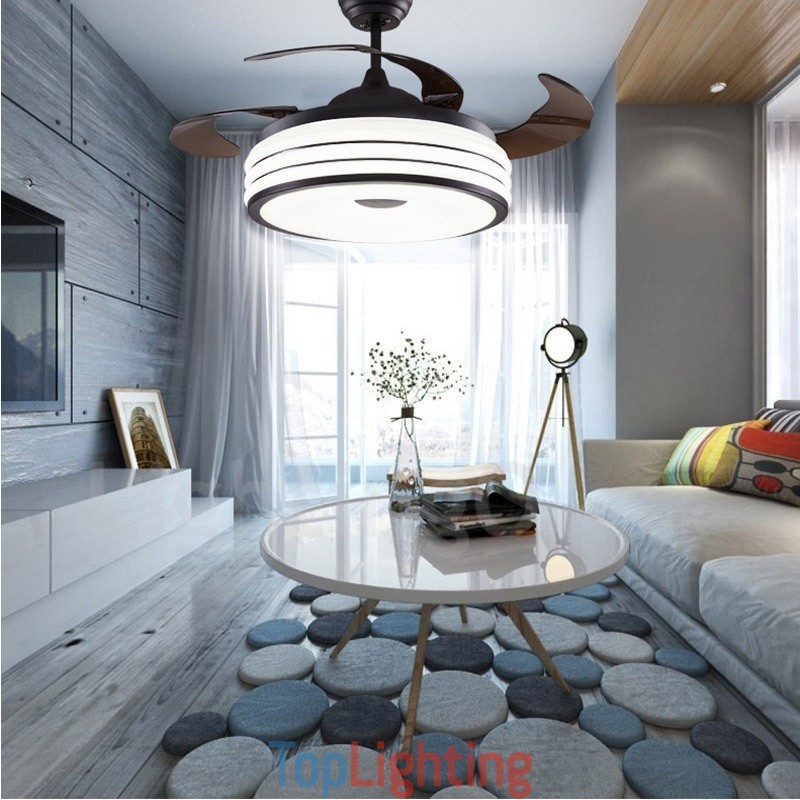 Modern Contemporary Invisible Ceiling Fan Ceiling Fans