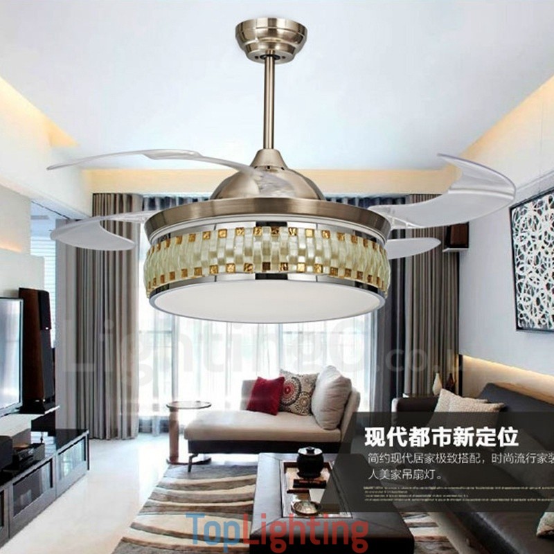 Modern Contemporary Invisible Ceiling Fan Ceiling Fans