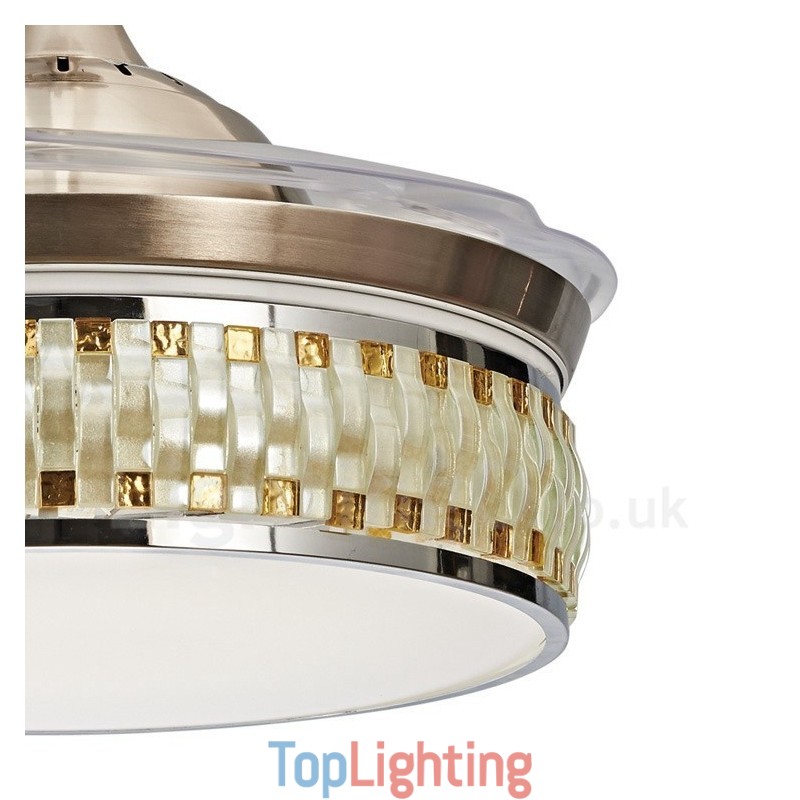 Modern Contemporary Invisible Ceiling Fan Ceiling Fans
