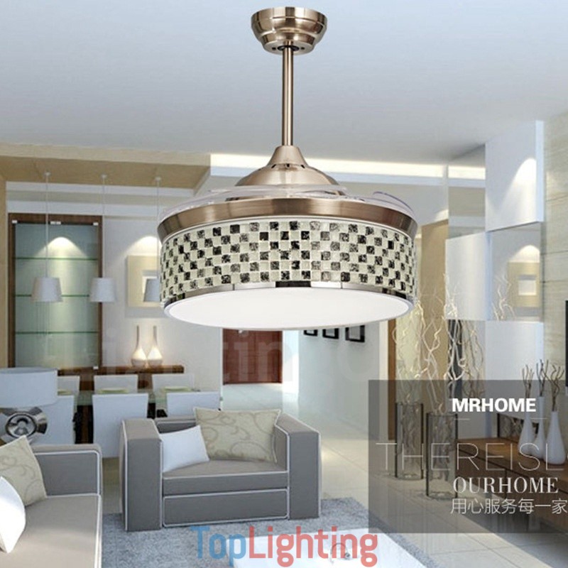 Modern Contemporary Invisible Ceiling Fan Ceiling Fans