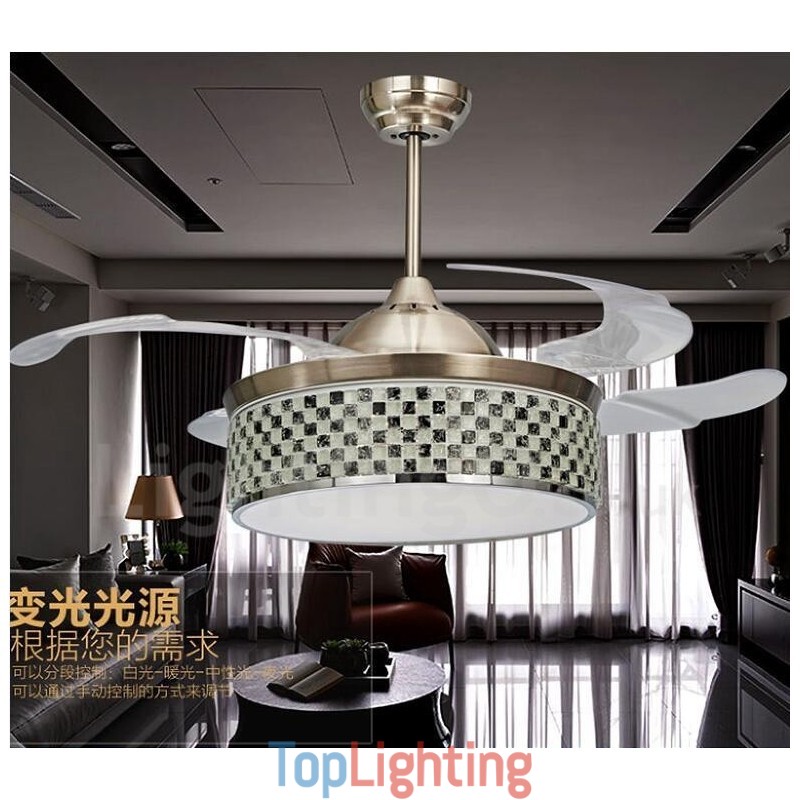 Modern Contemporary Invisible Ceiling Fan Ceiling Fans