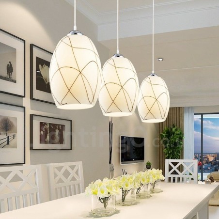 3 Light Modern Contemporary Integrated Metal Pendant Light 3 Light Modern Contemporary Integrated Metal Pendant Light