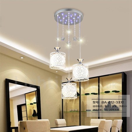 3 Light Modern Contemporary Incandescent Metal Pendant Light 3 Light Modern Contemporary Incandescent Metal Pendant Light