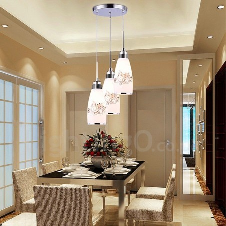 3 Light Modern Contemporary Integrated Metal Pendant Light 3 Light Modern Contemporary Integrated Metal Pendant Light
