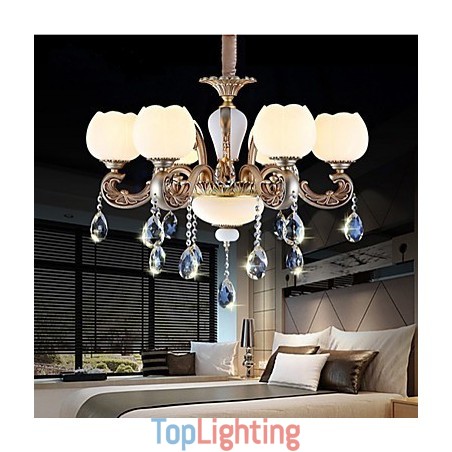 European style crystal pendant creative Korean American style zinc alloy Garden lights European style crystal pendant creative Korean American style zinc alloy Garden lights