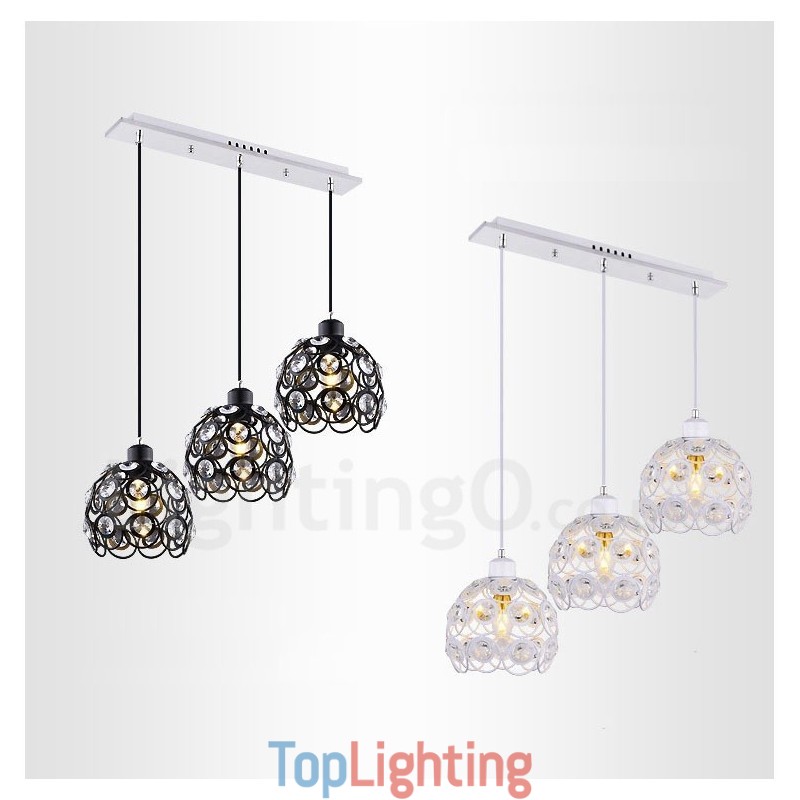 3 Light Rustic Lodge Integrated Pendant Light